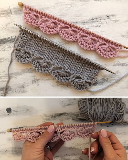 Amazing Knitting Beautiful Knitting Borders Tutorial