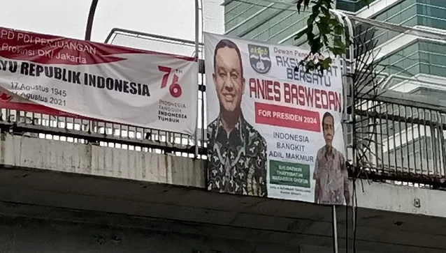 Muncul Spanduk 'Anies Baswedan For Presiden 2024', PKS Duga Ada Pihak Mau Jatuhkan Citra Anies