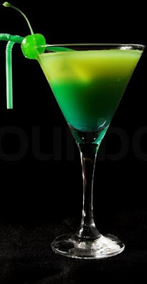 green dinosaur cocktail