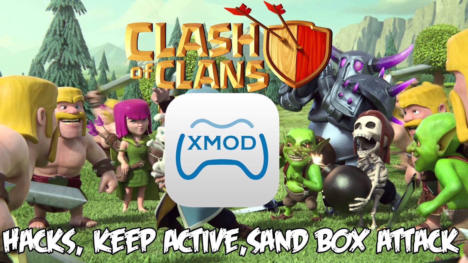 Cara Menggunakan Xmod Clash Of Clans One Clasher