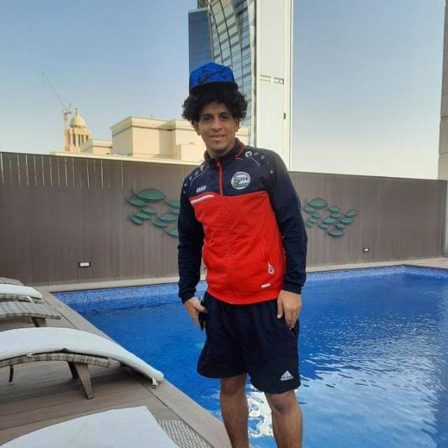 جلال الجلال المحترف اليمني في الدوري العراقي يستعد للسفر الى الدوري العراقي الممتاز