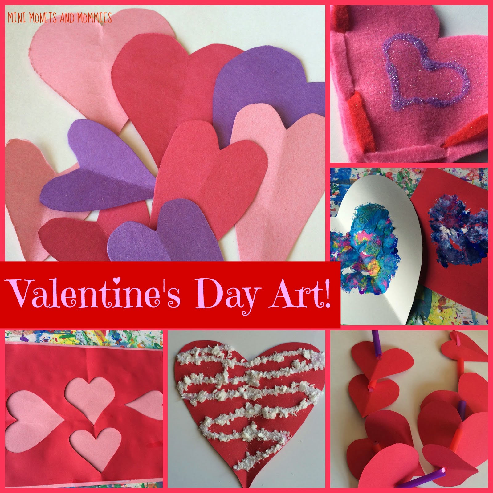 Mini Monets and Mommies: 9 Creative Valentine's Day Crafts for Kids