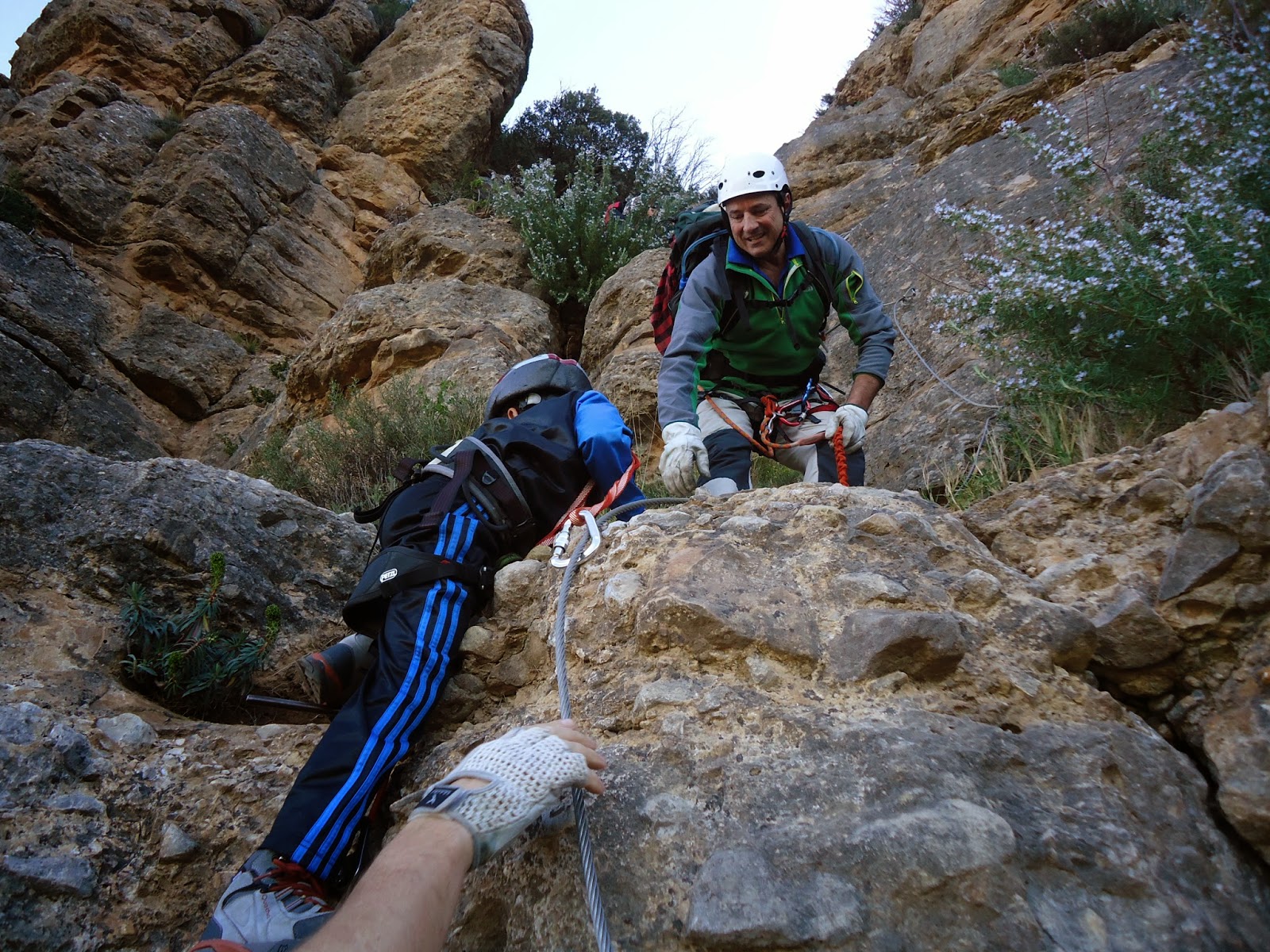 Club Montaña UTEBO Ferrata de Cubilillos_06042014