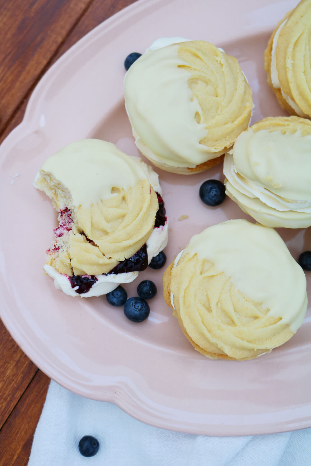 Blueberry Viennese Whirls Take Some Whisks