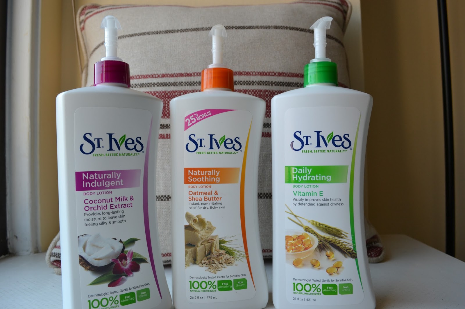 MISSY IN THE MIRROR The Review St. Ives Body Lotions