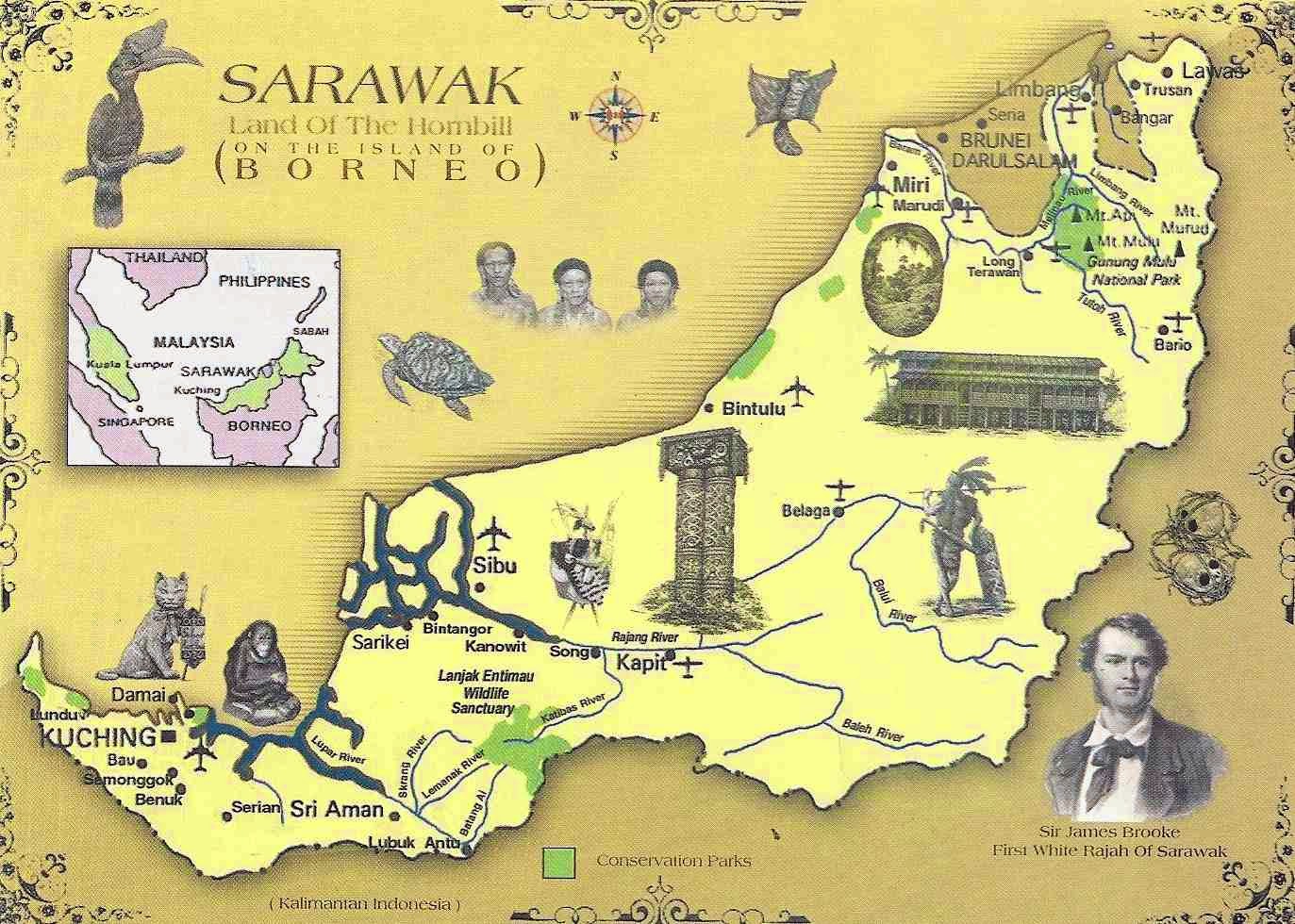 Big Blue 18401940 Sarawak