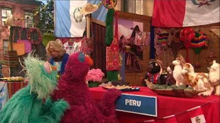 Telly, Rosita, Sesame Street Episode 4404 Latino Festival season 44