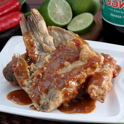 Resep Ikan Gurameh Goreng Siram Tauco