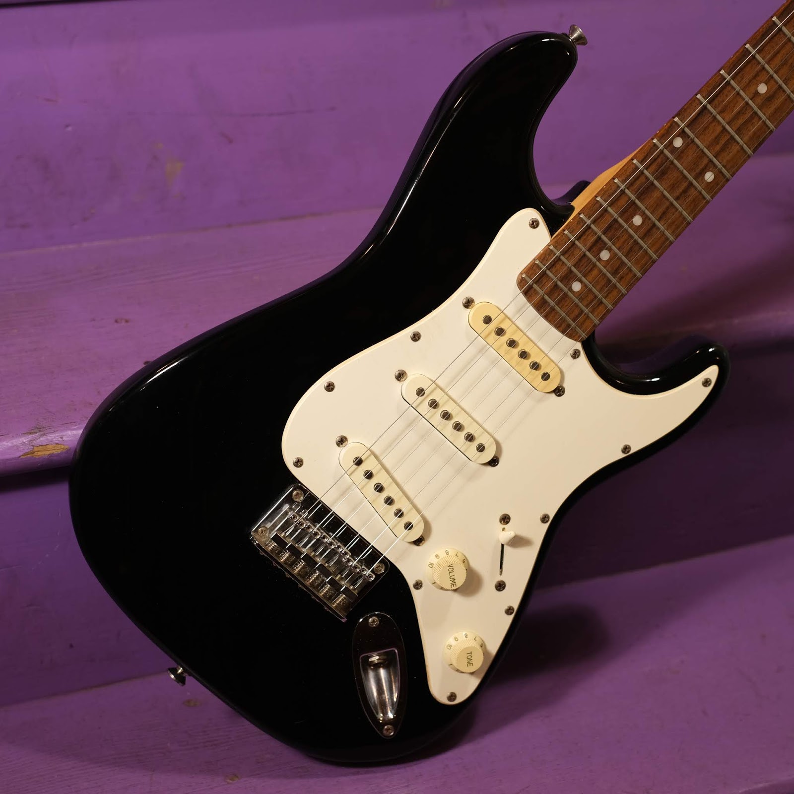 2004 Squier Mini Stratocaster Electric Guitar (Nashville Tuning)