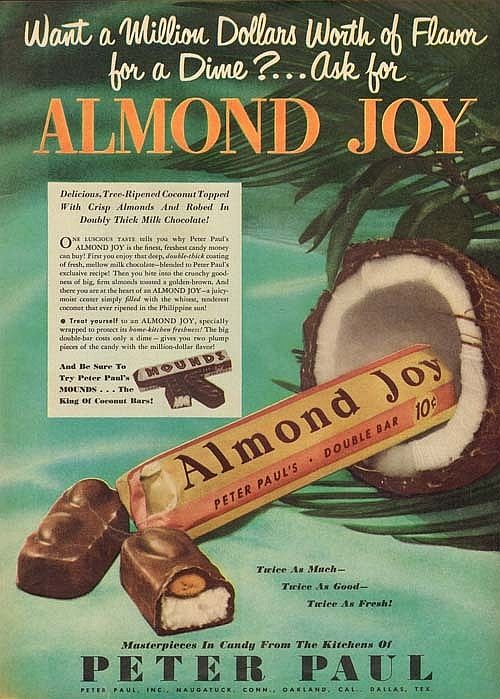 Dying for Chocolate HOMEMADE ALMOND JOY National Chocolate with