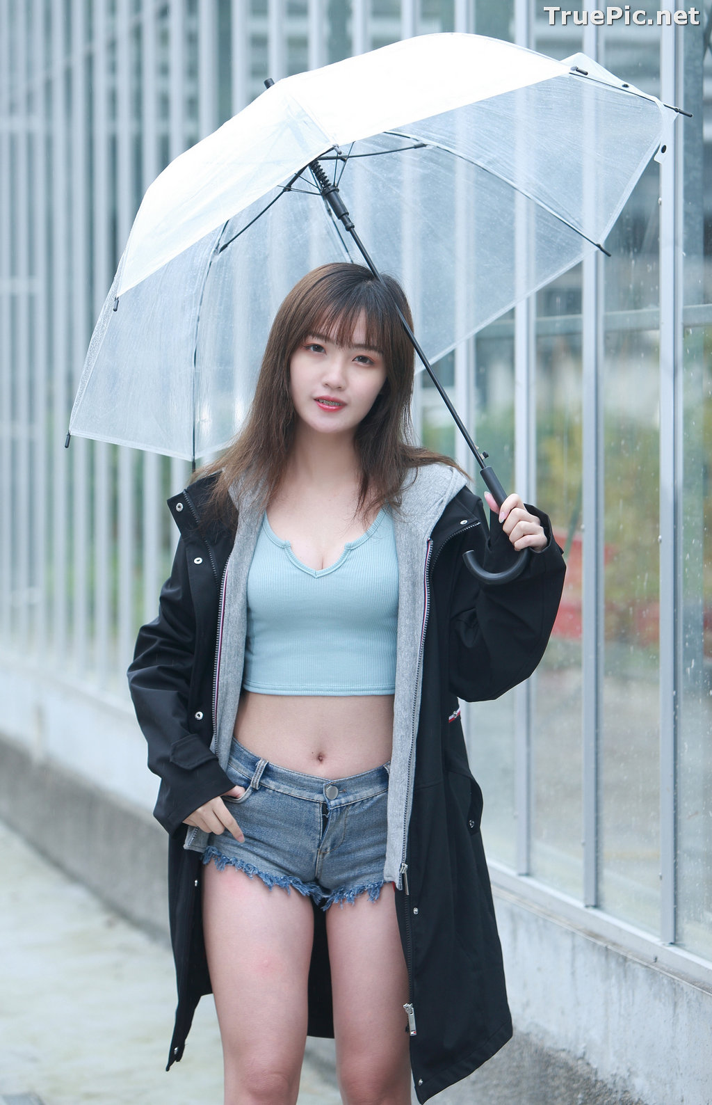 Image Taiwanese Lovely and Sexy Girl – 泱泱 - Low Top and Jeans Pants - TruePic.net - Picture-14