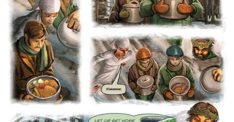 Page 25  A Christmas Carol Graphic Novel