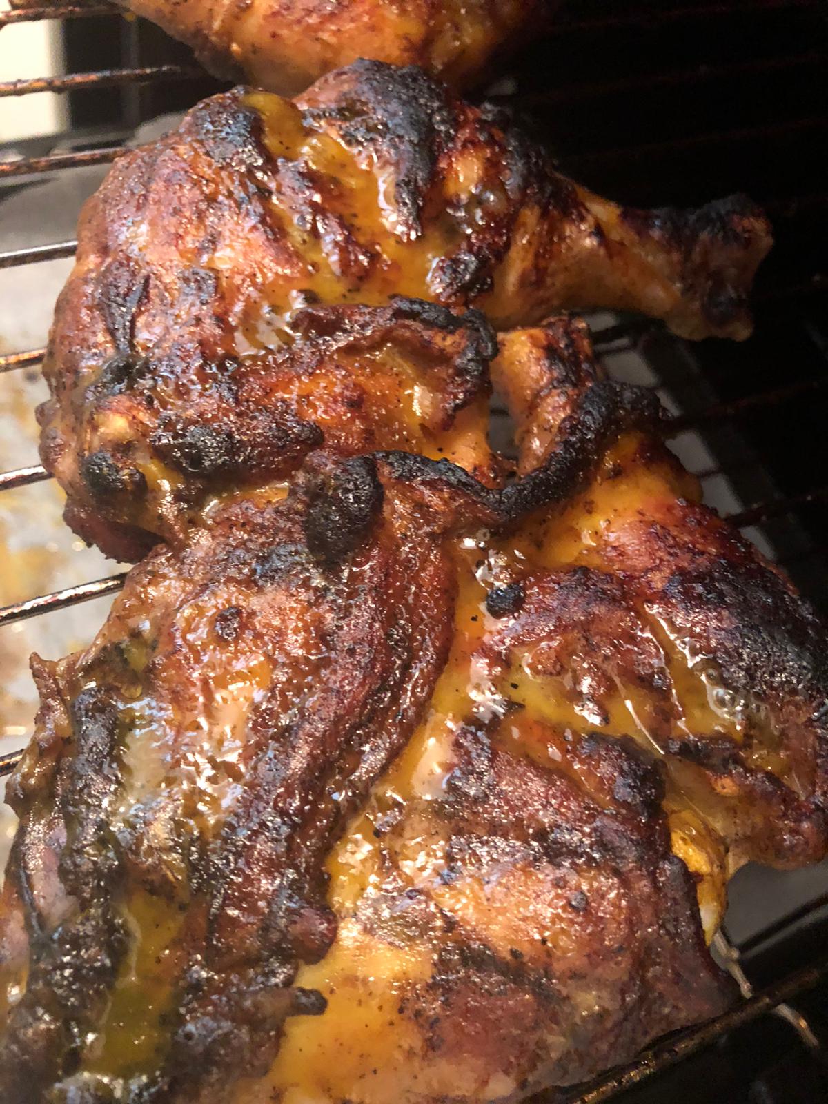 Pan Fried BBQ Chicken