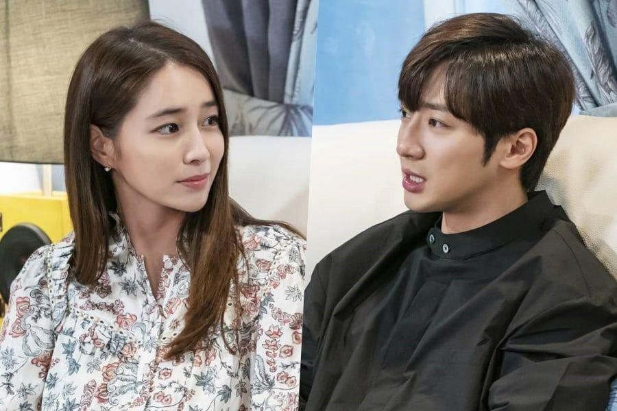 Lee Min Jung And Lee Sang Yeob Cuddle Up On A Romantic Home Date In Once Again