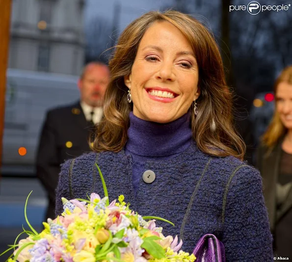 Princess Marie attended the International House Copenhagen opening event.