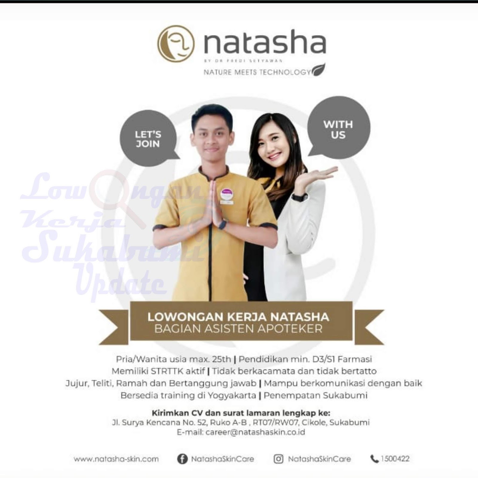 Lowongan Kerja Natasha Sukabumi Info Loker Update