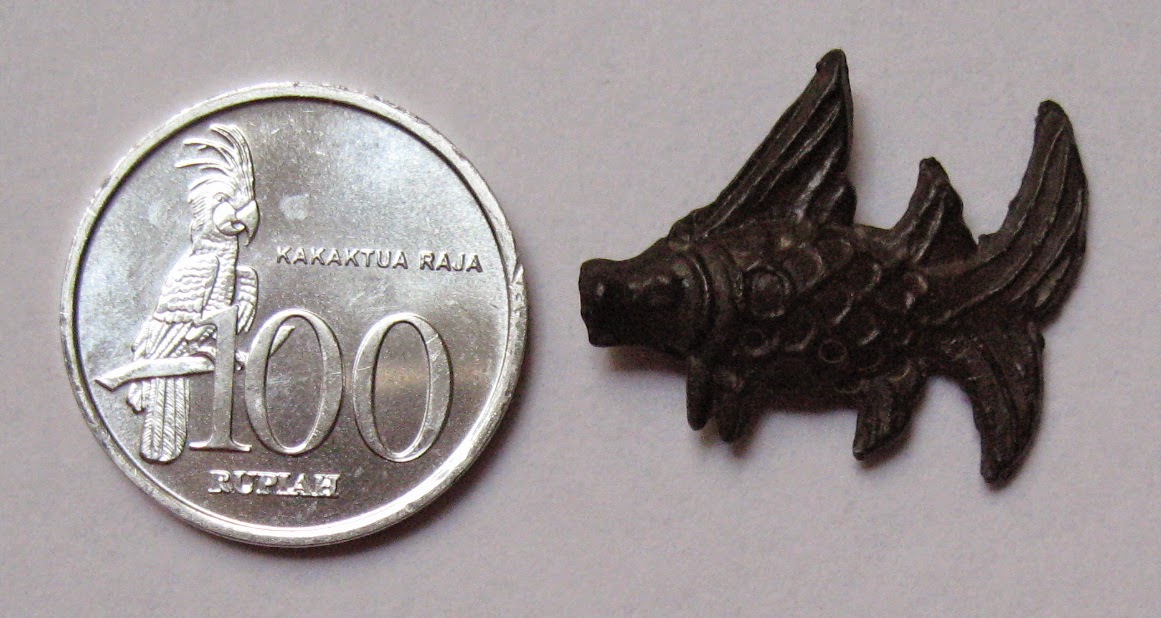 koinkunoantik Animal Tin Token ( Fish ) TERJUAL