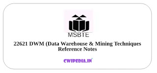 22621 notes pdf | Data Warehouse & Mining Techniques (DWM Reference Notes and MCQ)22621 notes pdf | Data Warehouse & Mining Techniques (DWM Reference Notes and MCQ)