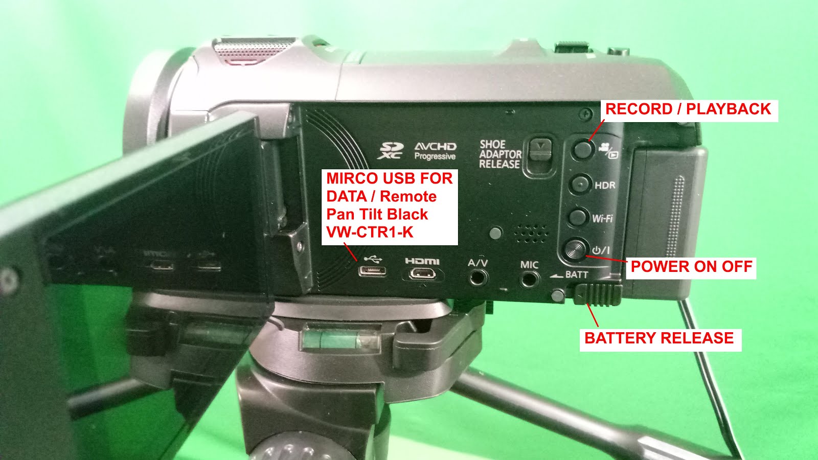 Panasonic 4K hc-vx985m-k 4K UHD camcorder unofficial support site