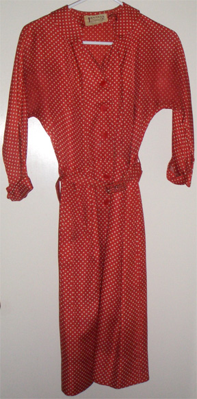 Red Polka-Dot Dress Love By Gail Carriger 