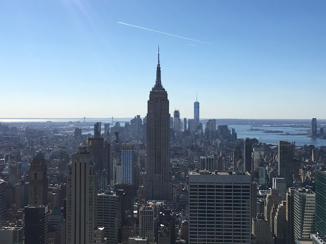 Empire State Building from Top of the rock