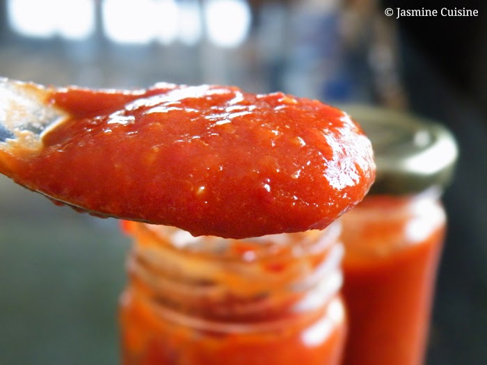 Sauce au piment Cayenne Jasmine Cuisine