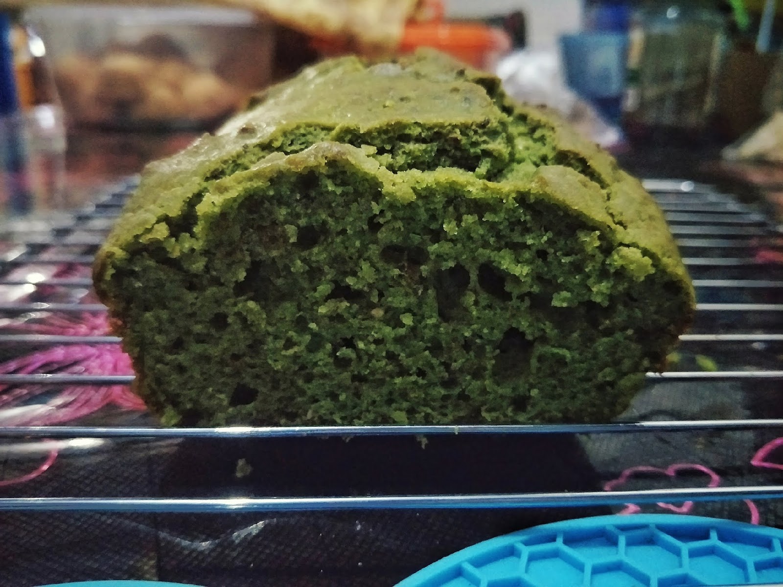 Mia Bakes Osmanthus Green Tea Yogurt Cake MollyMia