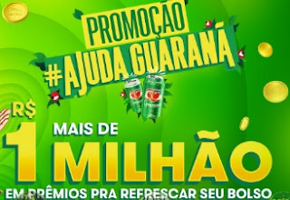 Promoção Guaraná Antarctica 2020 Sorteia 1 Milhão - Cadastro, Participar