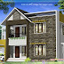 2000 sq.feet modern contemporary villa elevation