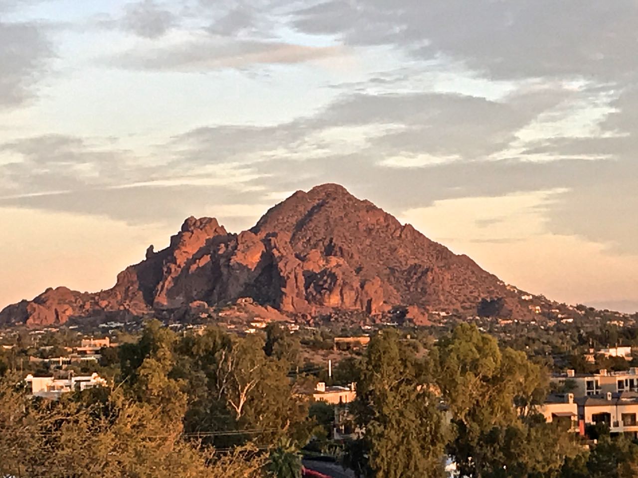 Phoenix Daily Photo The View From Papago Park