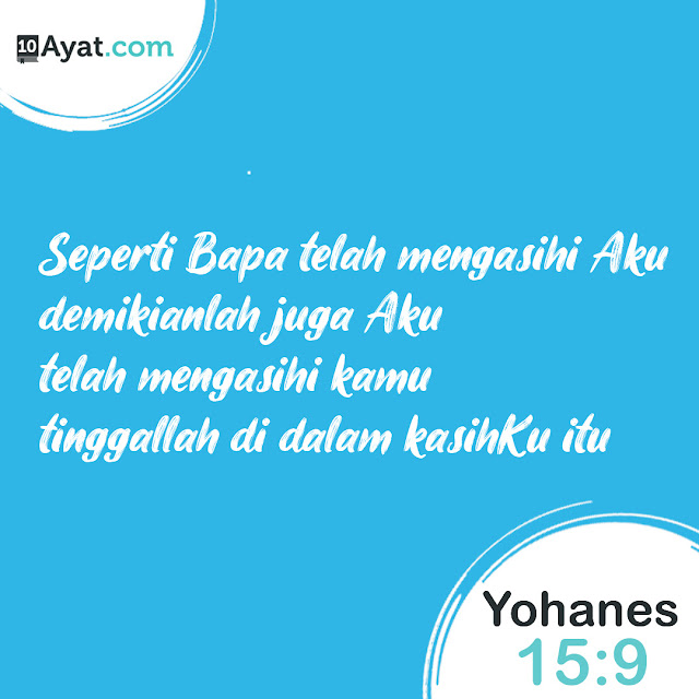 Yohanes 15 9