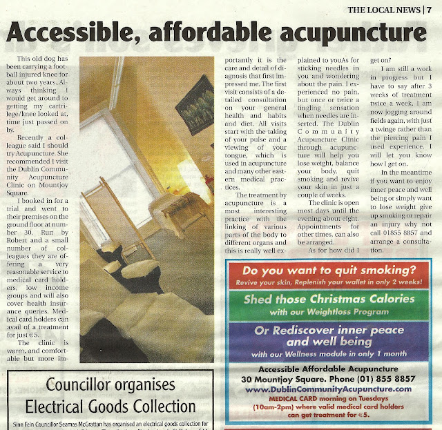 Rory Dublin Community Acupuncture