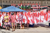 Dampak COVID -19 Pengaruhi Penghasilan Pedagang Bendera Dadakan di Kota Duri