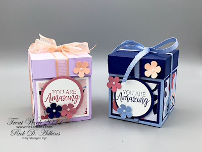 Treat Week 2021 Day 4 - You Are Amazing Paper Blooms Candle Gift Box Click to learn more!