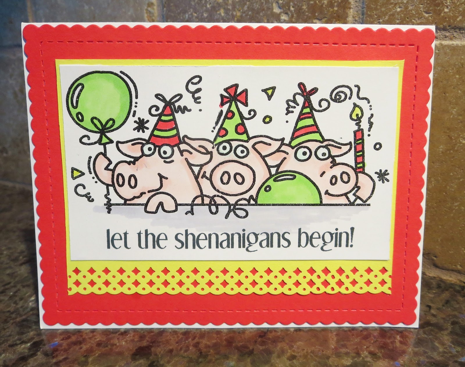 Karen's Krafty Musings Birthday Shenanigans