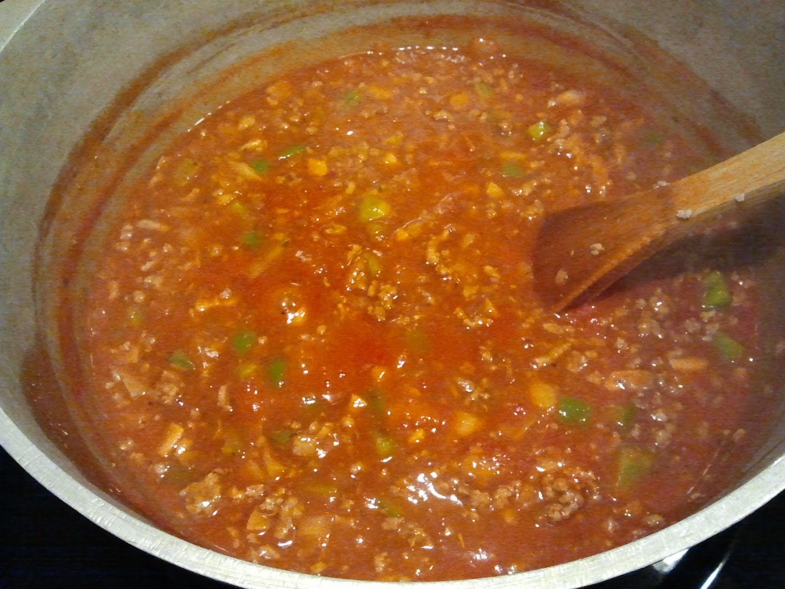 That's 'licious, Mommy!: Mom's Spaghetti Meat Sauce