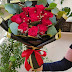 RAMO DORADO 8 ROSAS PRIMAVERA S/89.00 (037)