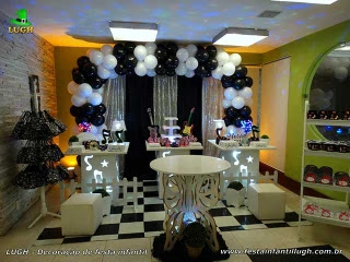 Decoração festa Discoteca - Aniversário infantil, adolescentes e adultos
