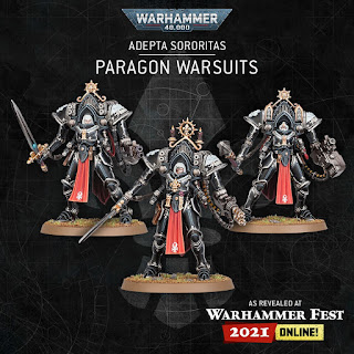 Sisters of Battle - Paragon Warsuits