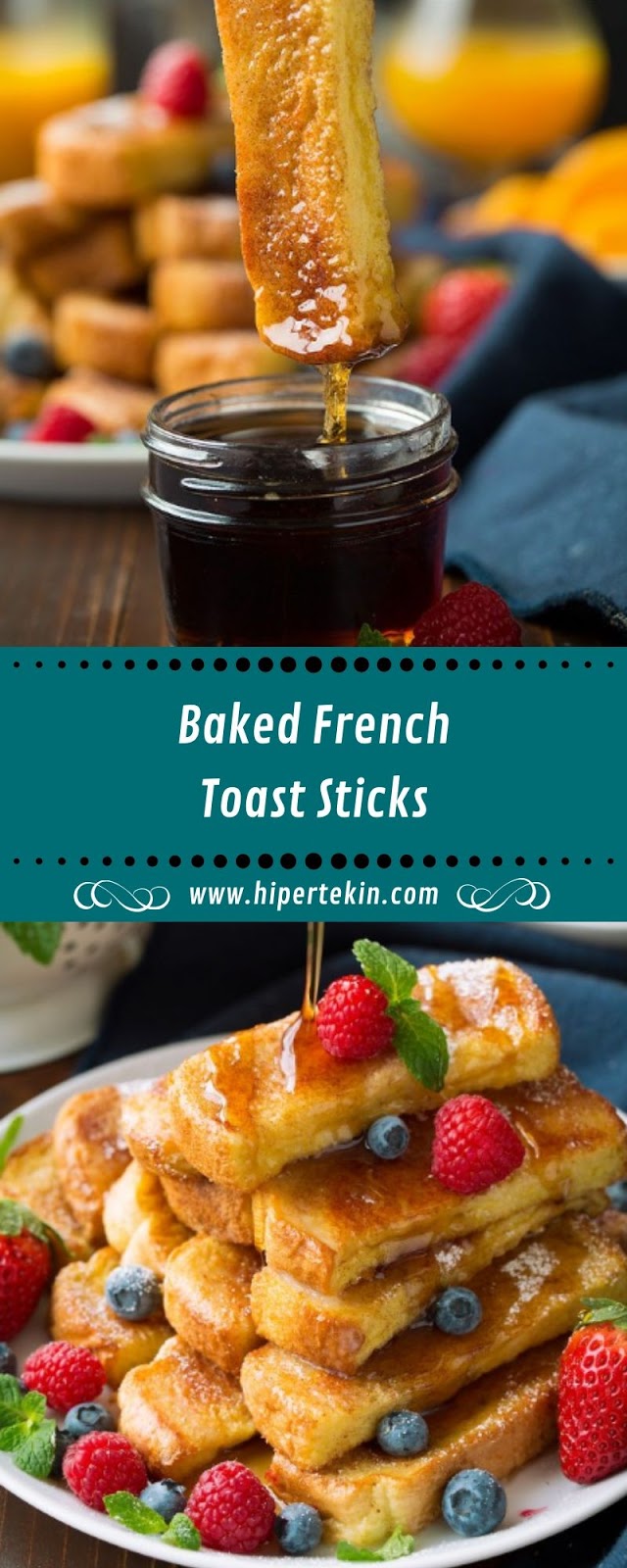 Baked French Toast Sticks