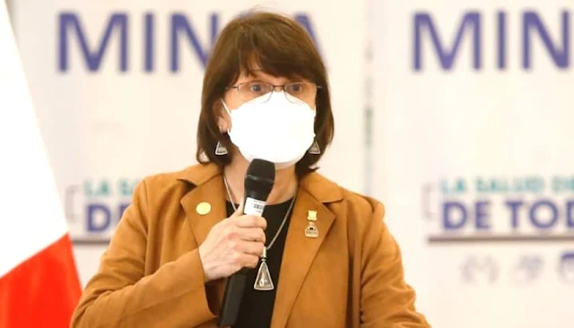No hay vacuna para niños, afirma ministra de Salud, Pilar Mazzetti