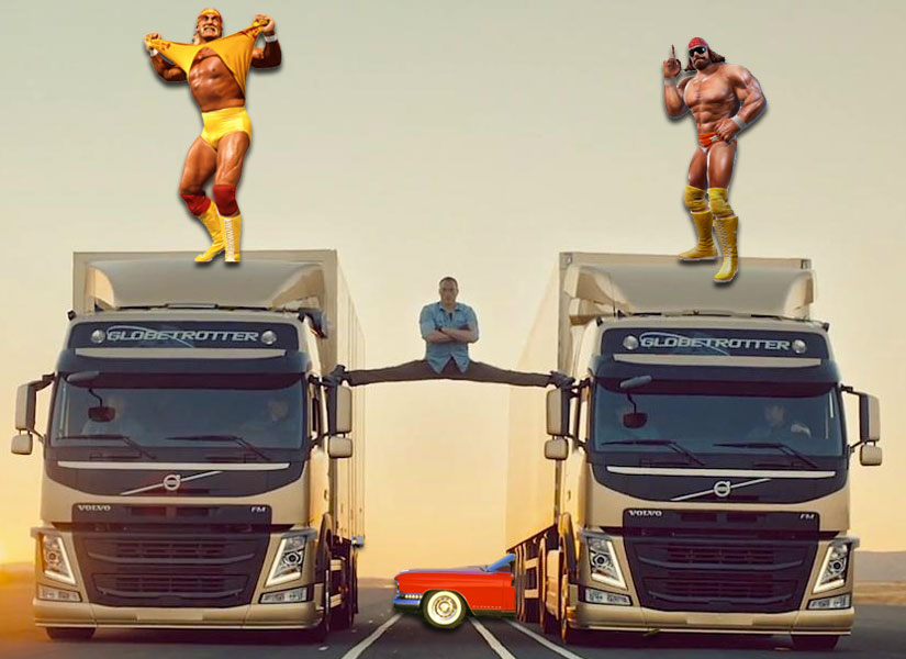 ( Photo Can you imagine these macho truckers wearing diapers?)