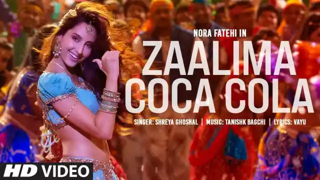 Zaalima Coca Cola Lyrics In English - Nora Fatehi | Shreya Ghoshal (Bhuj)