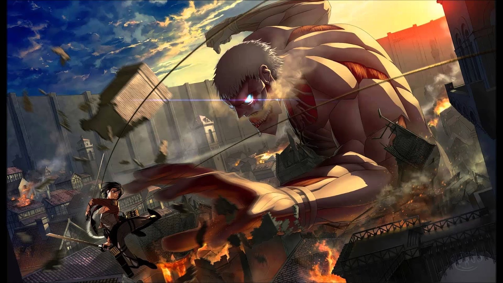 Anime Attack On Titan Episode 1