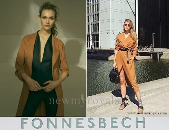 Crown Princess Mary wore Fonnesbech Amaya Long Jacket - Danish Designer