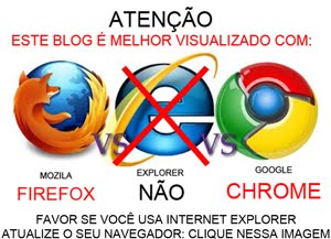 Baixe Firefox pra ver o Blog Melhor