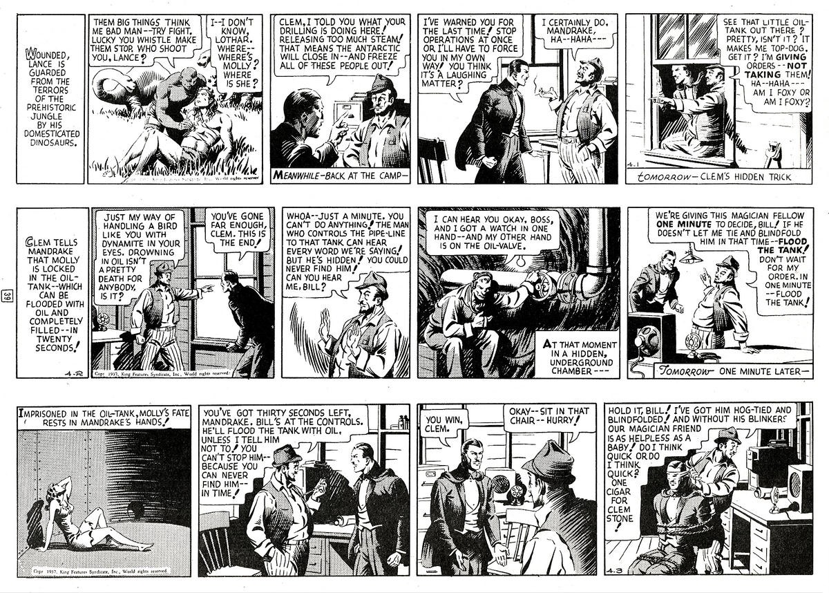 Pappy's Golden Age Comics Blogzine: Number 2436: Mandrake, Lothar ...