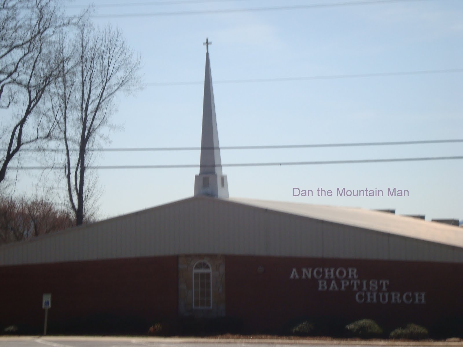 Spiritual Places, Spiritual Moments Anchor Baptist Church Pisgah Forest, NC