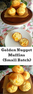 Golden Nugget Muffins:  Tender hot muffins bursting with the sweet bits of juicy tangerines - Slice of Southern