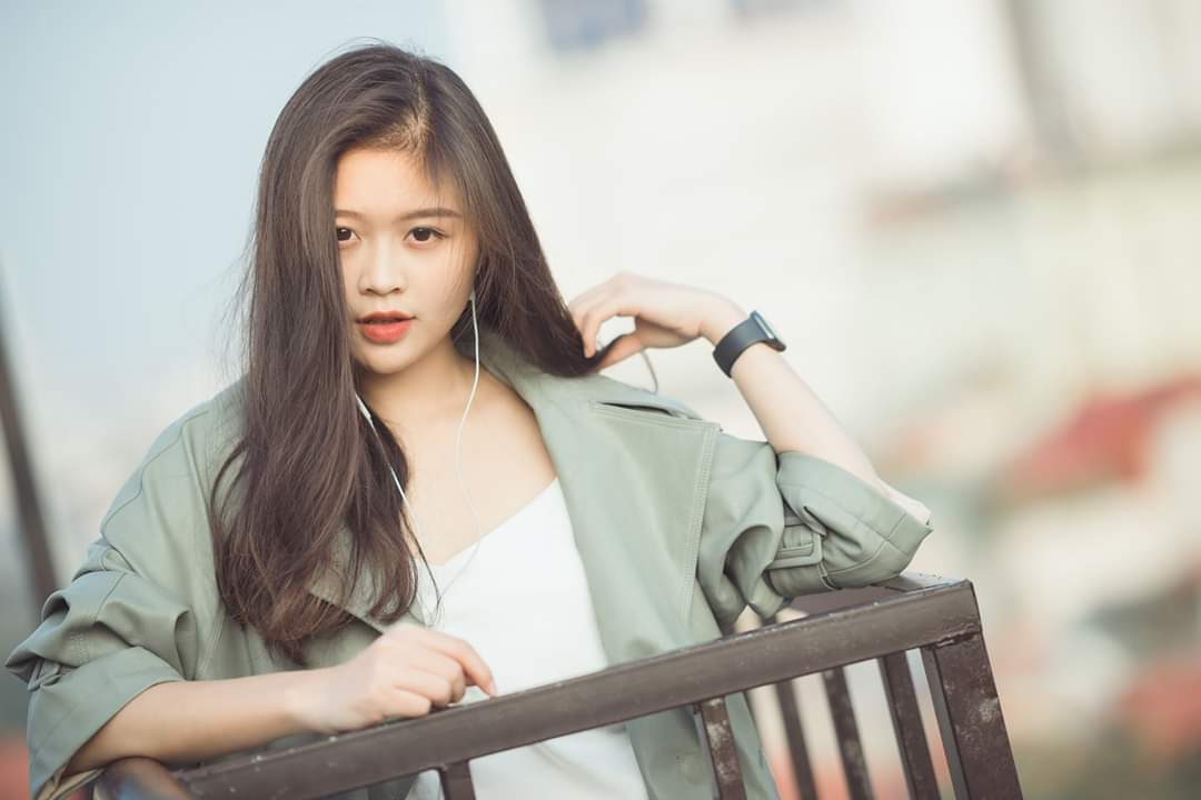 Gallery - Vietnamese cute model - Ngoc Chu - Banking beautiful girl - P2